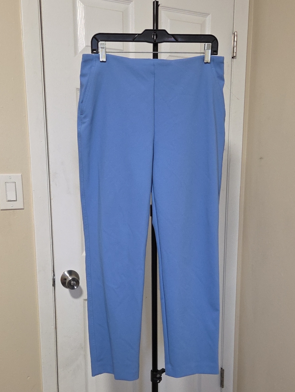 Rachel Zoe Periwinkle Straight-Leg Trousers